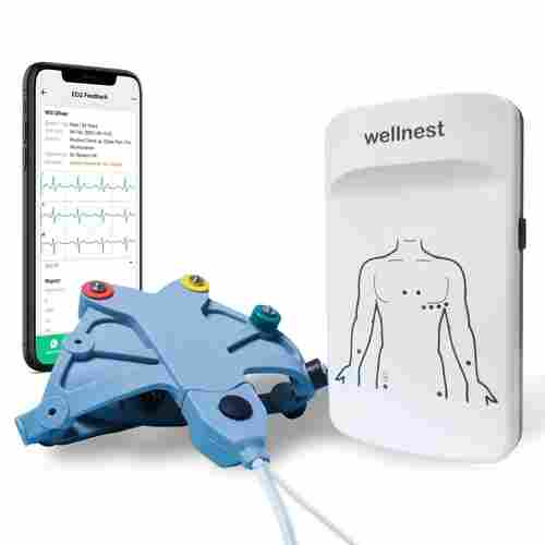 Wellnest 12L Pro2 CE Certified Portable 12 Lead and Channel Electrocardiogram ECG Machine