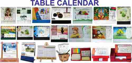 Customized Promotional Table Calendar