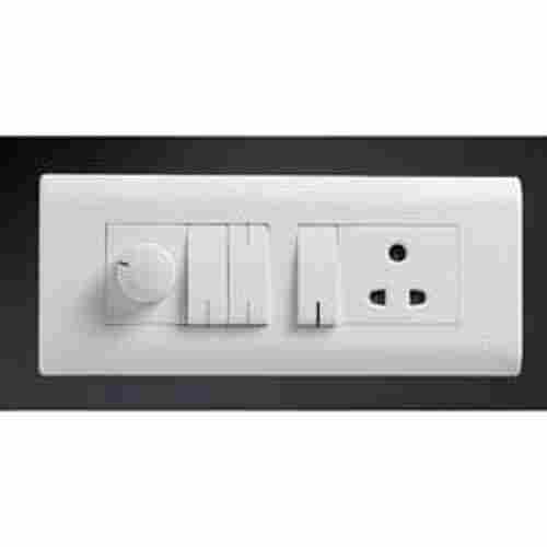 Energy Efficient High Current Carrying Capacity White Modular Electrical Switches
