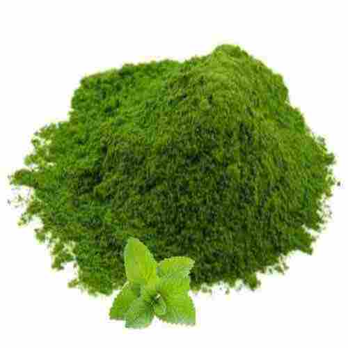 No Added Preservatives Natural Taste Rich Color Dried Green Organic Mint Powder
