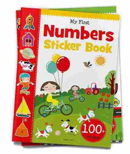 Charmi Numbers Sticker Labels Book