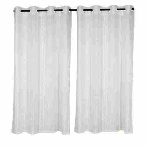 9 Feet Washable White Golden Moroccan Gold Cotton Door Curtains