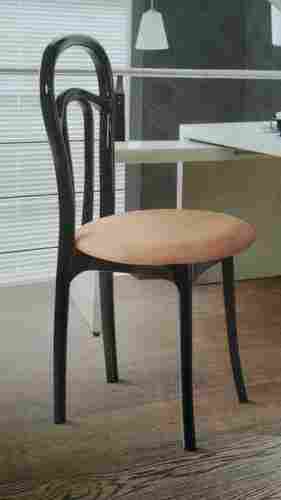 Black Wooden Chair For Indoor Home, Termite Proof And Solid Base