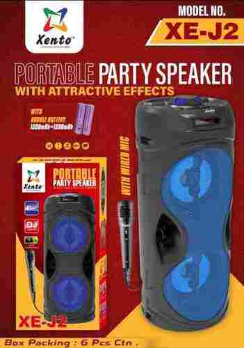 Xe-J2 Portable Party Speaker With Attractive Effects
