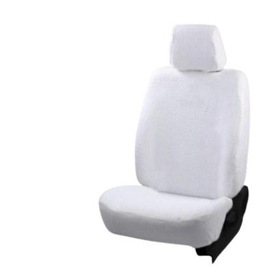 Plain Pattern 100 Percent Cotton Comfortable Front Car Seat Cover With 20 Inches Size