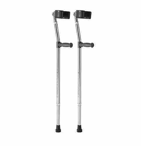 Corrosion Resistance Knob Handle Aluminium Adjustable Forearm Crutch Walking Stick