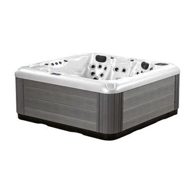 Silver Outdoor Spa Tub