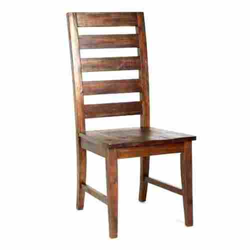 Termite Resistance Polished Carved Indian Oak Wooden Chairs (20x18x38.5 Inches)