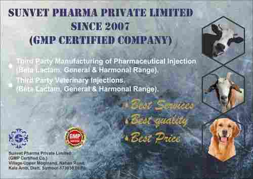 Third Party Veterinary Injection Manufacturing Service