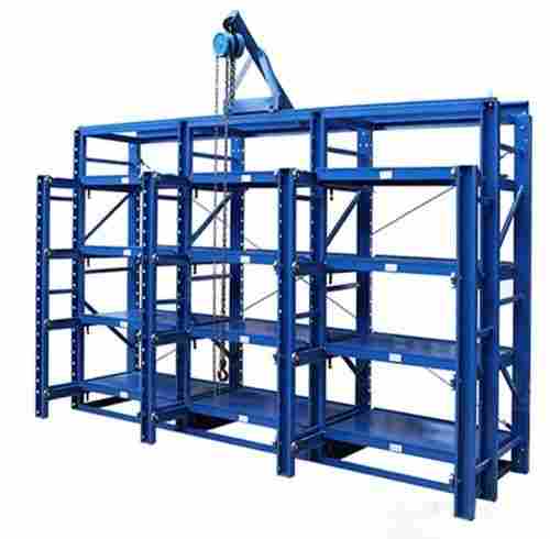 8x8 Feet Rectangular Paint Coated Mild Steel Industrial Storage Rack