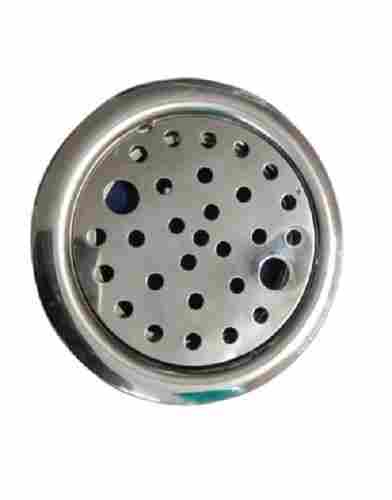 3 Inch Round Polished Stainless Steel Floor Mounted Bathroom Drain Jali