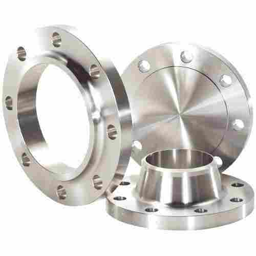 ASTM A105 Carbon Steel Forged Flanges With 4-12 No.of Holes and Polished Finish