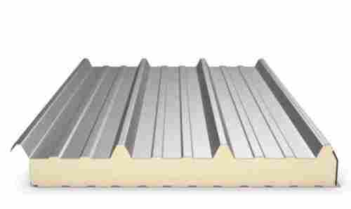 Grey Puf Insulated Ceiling Panel For Industrial, 40 Kg/M3 Density