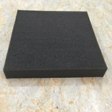 Plastic Plain Black Square Smooth Texture Flexible Polyurethane Foam Sheet