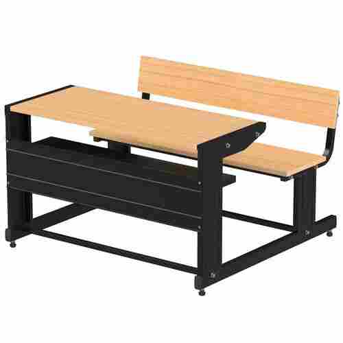 Termite Resistance Modular Structural Epoxy Powder Coating Strong Wooden School Bench