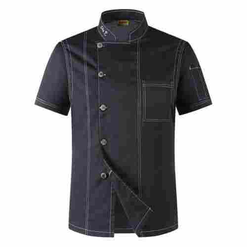 Breathable Cotton Material And Short Sleeve Chef Uniform For Unisex 