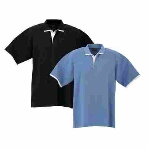 Plain Polo Corporate Half Sleeve Unisex T Shirt Lightweight And Easy To Wear