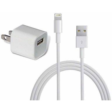 Single Adapter White Iphone Mobile Charger