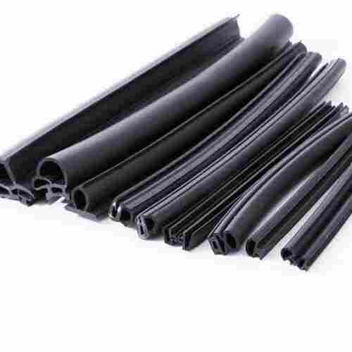 0.5 To 1.5 Meter Black Edpm Rubber Extrusion Profile For Industrial