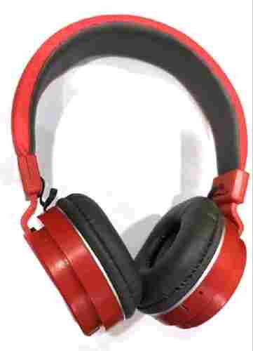 Red and Black Color Wireless Bluetooth Headphone