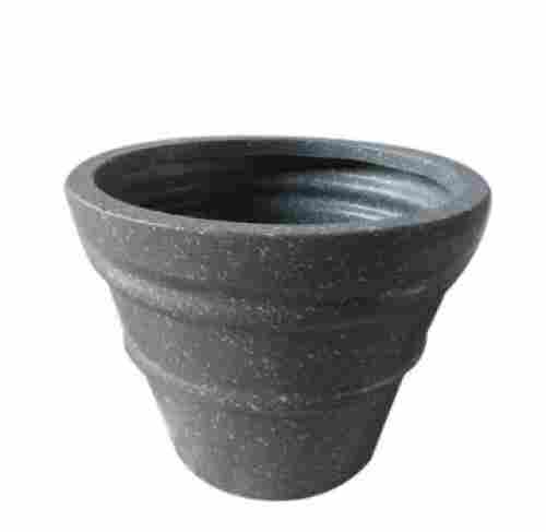 9 Inch Plain Round FRP Pot for Planting 