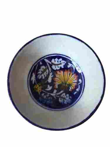 Ceramic Printed Beautifully Crafted Decorative Pottery Bowl For Serving And Consuming Food