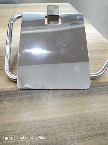 Non-Magnetic Heavy Duty Square Corrosion Resistant Steel Toilet Paper Holder For Home, Office And Malls