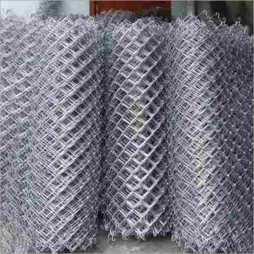 Silver Stainless Steel Chain Link Fencing Wire