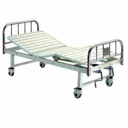 Four Wheel Type Powder Coated Mild Steel Super Deluxe Manual Fowler Bed