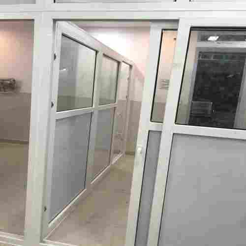 Sturdy Construction Easy To Install Sliding UPVC Glass Office Partition (5 Mm Thick)