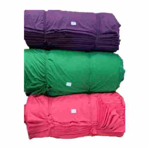 Multi Color Polyester Lycra Material 120 Gsm Plain Sarina Poly Lycra Fabric
