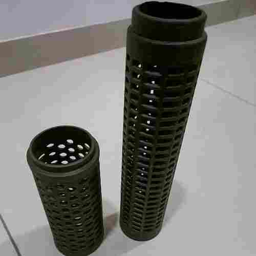 15-20 Mm Industrial Black Plastic Perforated Dyeing Tube 