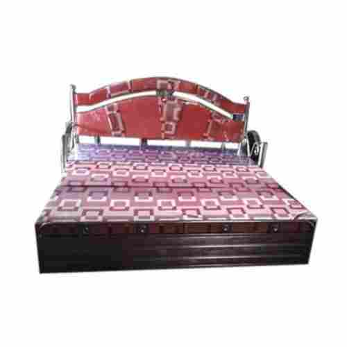 Convertible Steel And Wooden Material Sofa Cum Double Bed Indoor Furniture