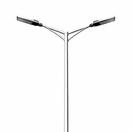 Silver Gi Lighting Pole For Street Light