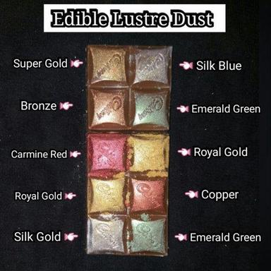 Food Grade Edible Lustre Dust For Bakery Cake Decoration And Frosting