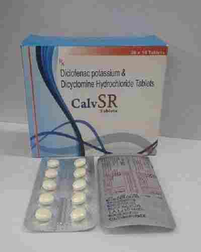 Diclofenac Potassium And Dicyclomine Hydrochloride Tablets