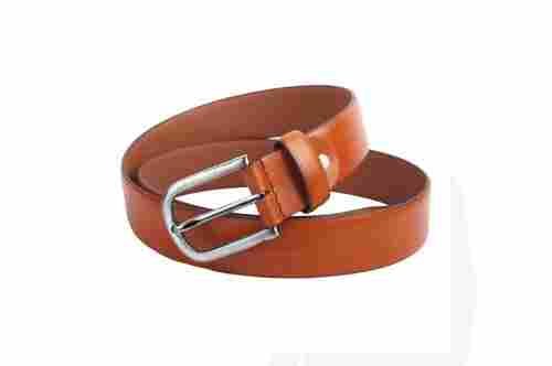 50 Gram 44 Inches Long Steel Buckle Formal Genuine Leather Men's Belt