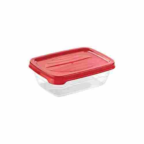 500 Ml Beautiful Microwave Safe Transparent Plastic Food Container With 800 Gram Load Capacity
