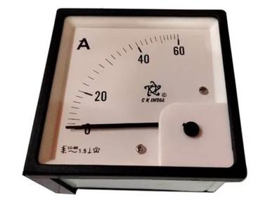 90X96X96 Mm Size Ac Analog 60 Ampere Meter With 50Hz Frequency Usage: Restaurant