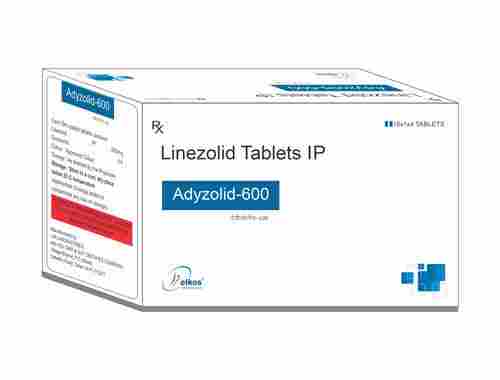 ADYZOLID-600 Linezolid 600 MG Antibiotic Tablet, 10x1x4 Alu Alu