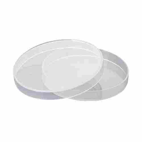 Glass Transparent Sterile Disposable Petri Dishes For Chemical Laboratory