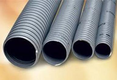 Black-White Light Weight Durable Fine Finish Flexible Pvc Duct