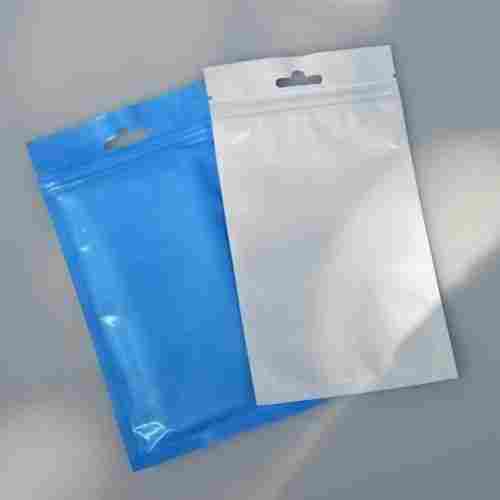 Single Layer Plain Glossy Laminated Plastic Packaging Bag