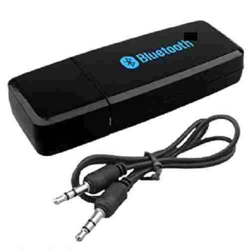 30 Gram 3.5 MM Jack With 1 Meter Long Wire Rectangular Bluetooth Audio Receiver