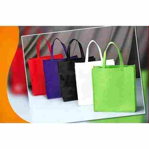 Eco Friendly Plain Non Woven Jute Bags With Handle For Shopping