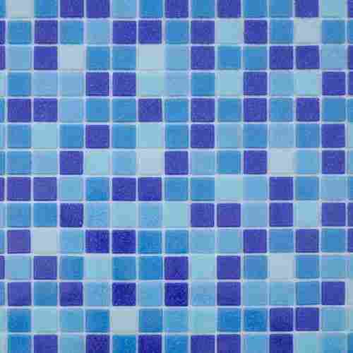 Blue China Glass Mosaic Tiles, Thickness: 4 mm, Size: 400x400 Mm