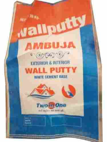 White Cement Based Wall Putty, 20 Kg