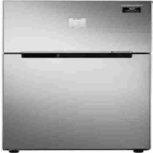 SAMSUNG 253 L Frost Free Double Door 3 Star Refrigerator  (Elegant Inox, RT28A3453S8/HL)