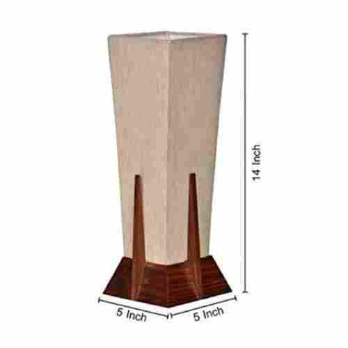 Free Stand 60 Watt Electrical Termite Resistant Wooden Table Lamp