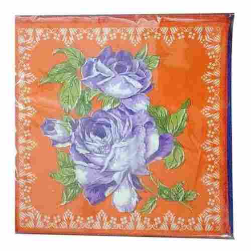 Multi Color Printed Pattern Cotton Material Designer Handkerchief For Ladies